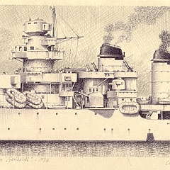 1936 - Incrociatore 'Garibaldi'